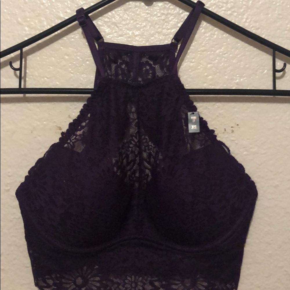 Brand new Pink Victoria’s Secret lace bra.